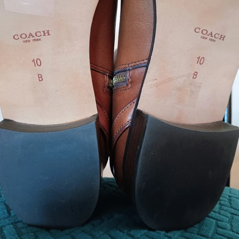 Coach Mika Riding Boots Sz 10